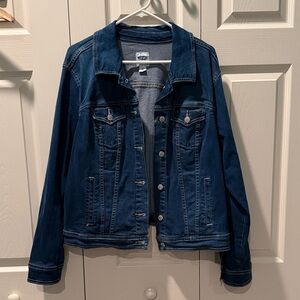 Old Navy XXL Dark Blue Jean Jacket